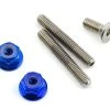 175RC Titanium Lower Arm Stud Kit (Blue) -Blade shop 175 10121