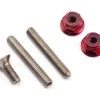 175RC "Ti-Look" Lower Arm Stud Kit (Red)