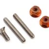 175RC "Ti-Look" Lower Arm Stud Kit (Orange) -Blade shop 175 10194