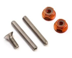 175RC "Ti-Look" Lower Arm Stud Kit (Orange)