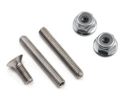 175RC "Ti-Look" Lower Arm Stud Kit (Silver)