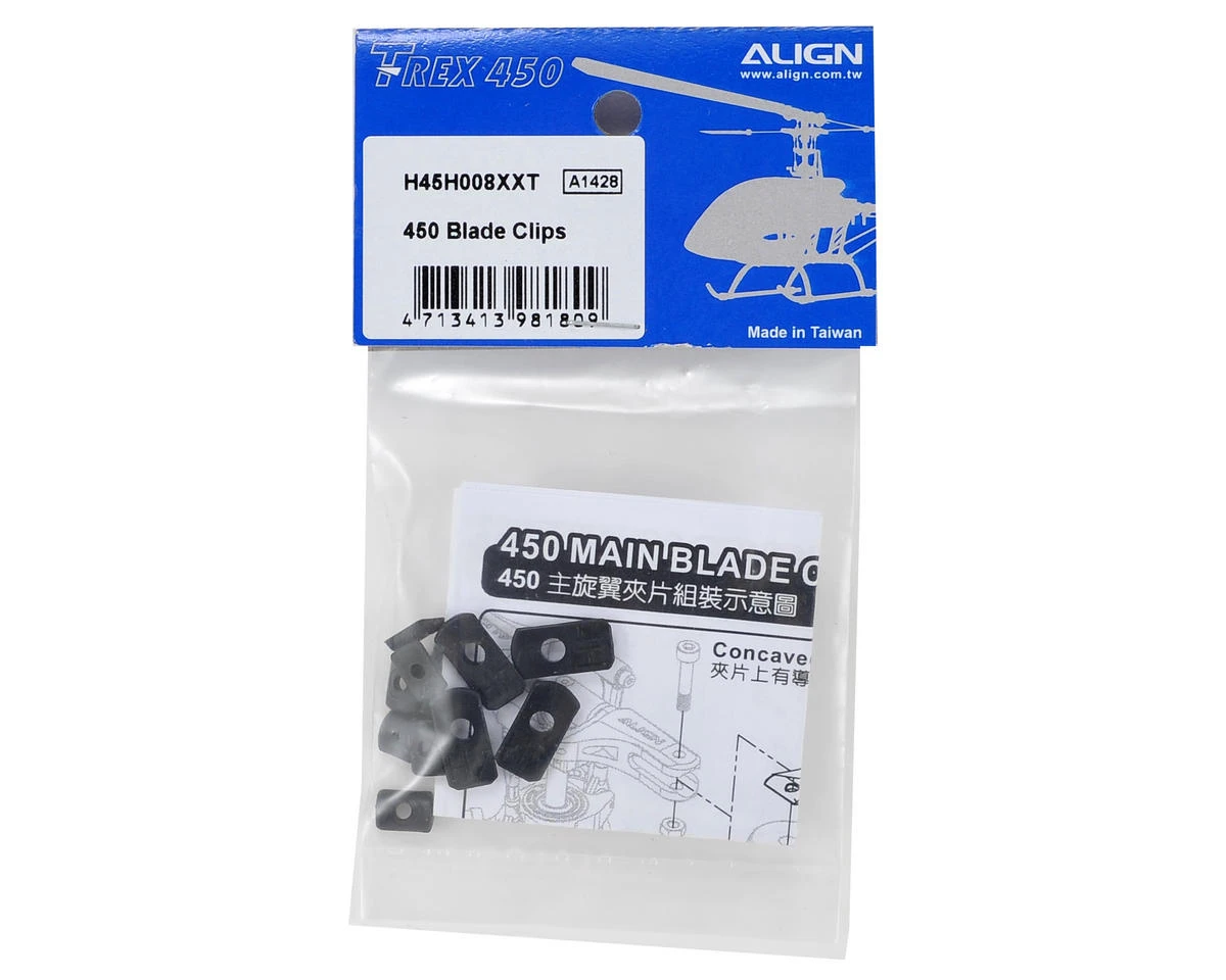 ALIGN 450 Blade Clips 4 ALIGN 450 Blade Clips - Image 2