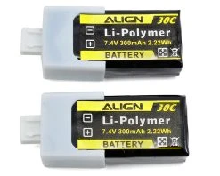 ALIGN 2S1P LiPo Battery 30C (7.4V/300mAh)