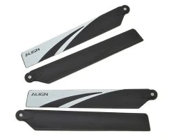 ALIGN 150 120mm Main Blade Set (Black/White Tips)