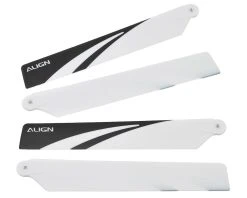 ALIGN 150 120mm Main Blade Set (White/Black Tips)