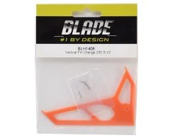 BLADE 230 S V2 Vertical Fin (Orange) -Blade shop blh1406 1