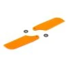 Tail Rotor Blade Set (Orange) (B450 3D, B400) -Blade shop blh1671or