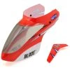 BLADE MCP S Canopy W/Vertical Fin (Red) -Blade shop blh5103