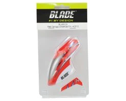 BLADE MCP S Canopy W/Vertical Fin (Red) -Blade shop blh5103 1