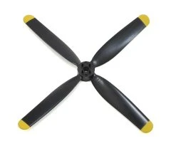 E-Flite UMX P-47 4.5x3 4-Blade Electric Propeller