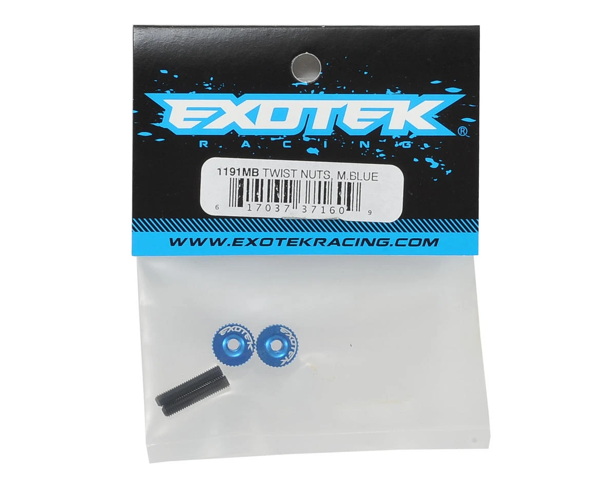 EXOTEK M3 Twist Nut (Medium Blue) 4 EXOTEK M3 Twist Nut (Medium Blue) - Image 2