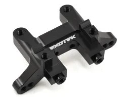 EXOTEK RB6 Aluminum Rear Bulkhead (Mid Motor) (Black)