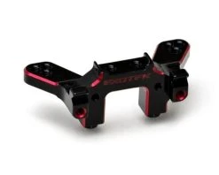 EXOTEK RB7 Aluminum Rear Laydown Bulkhead (Black/Red)