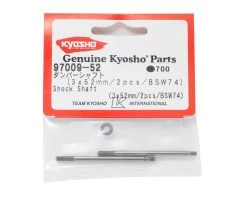 Kyosho 3x52mm Shock Shaft (2) -Blade shop kyo97009 52 1