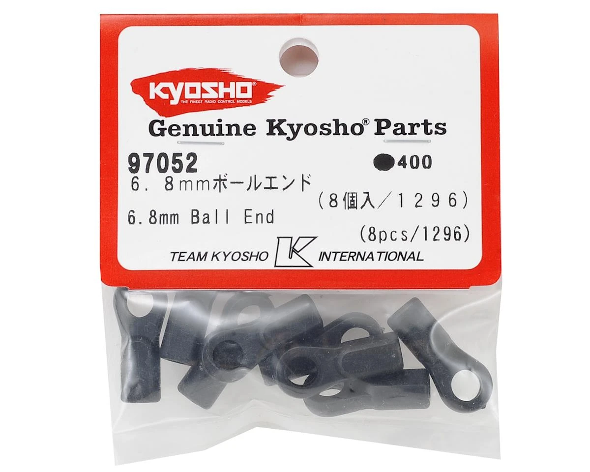 Kyosho 6.8mm Plastic Ball End (8) 4 Kyosho 6.8mm Plastic Ball End (8) - Image 2