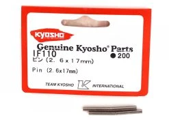 Kyosho 2.6x17mm Wheel Pins (4) -Blade shop kyoif110 1