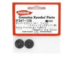Kyosho Big Bore Shock Piston (1.2 X 6 Hole) (2) -Blade shop kyoif347 126 1