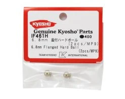 Kyosho 6.8mm Hard Anodized 7075 Flanged Ball (2) -Blade shop kyoif461h 1