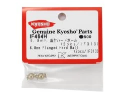 Kyosho 6.8mm Hard Anodized 7075 Flanged Ball (2) -Blade shop kyoif464h 1
