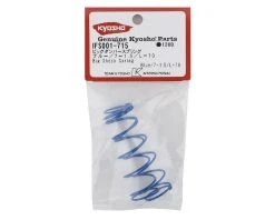 Kyosho 70mm Big Bore Front Shock Spring (Blue) (2) (7-1.5mm) -Blade shop kyoifs001 715 1
