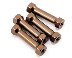 Kyosho Radio Tray Post Set (Gunmetal) (4)