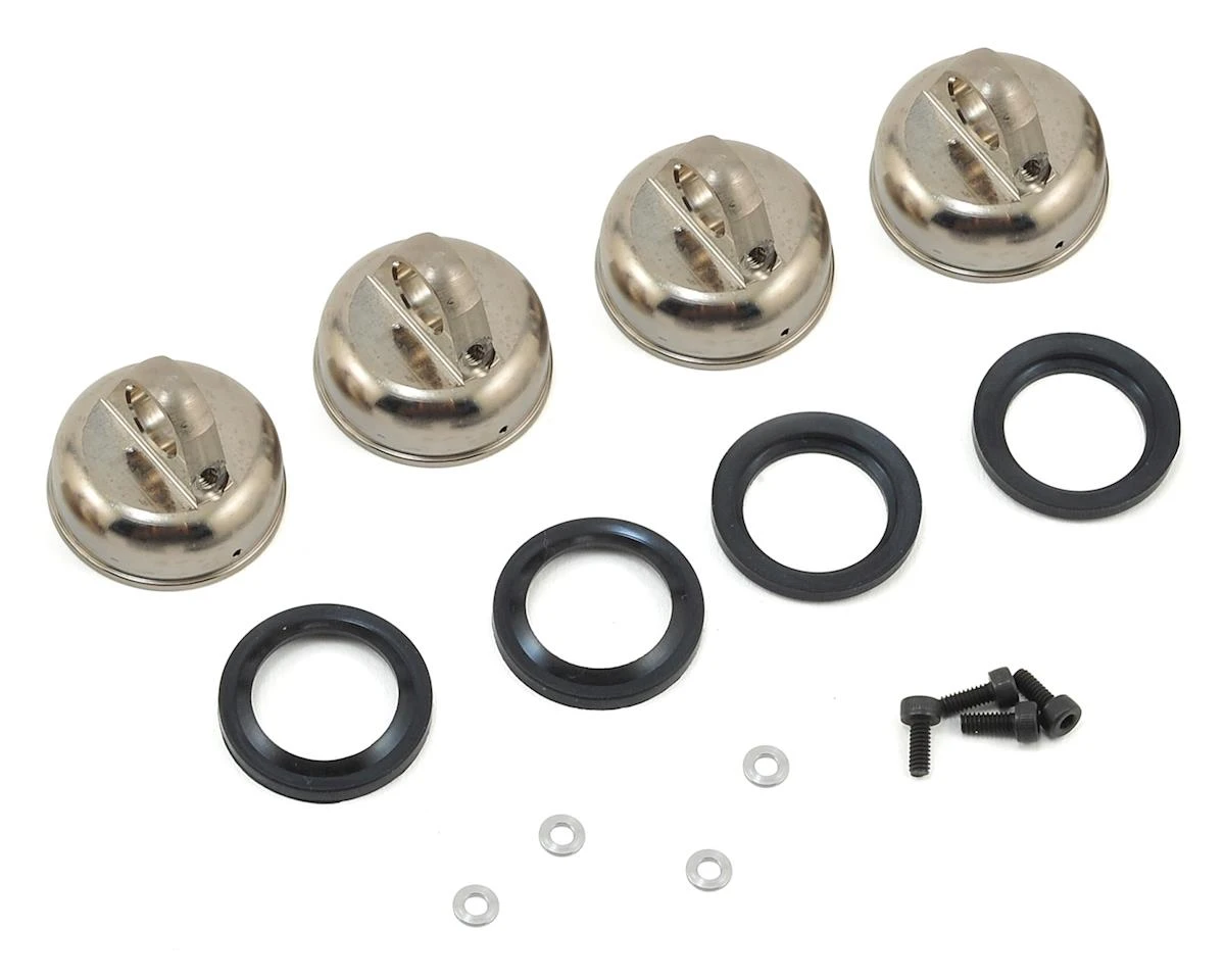 Kyosho Threaded Big Bore Shock Aeration Cap Set (4) 3 Kyosho Threaded Big Bore Shock Aeration Cap Set (4)