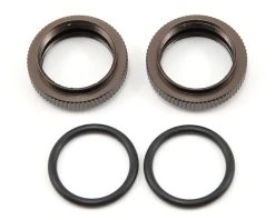 Kyosho Big Bore Shock Spring Pre-Load Collar Set (Gunmetal) (2)