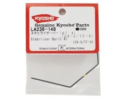 Kyosho Front Or Rear Stabilizer/Sway Bar (1.4mm) (ZX-5) -Blade shop kyola236 14b 1
