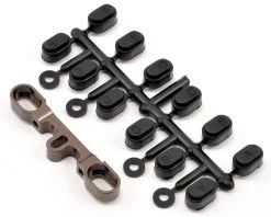 Kyosho Aluminum Rear/Outer Suspension Holder (Gunmetal) (FS2 SP)
