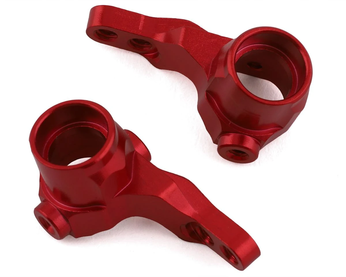 Kyosho MB-010 Aluminum Knuckle Set (Red) (2) 3 Kyosho MB-010 Aluminum Knuckle Set (Red) (2)