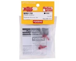 Kyosho MB-010 Aluminum Knuckle Set (Red) (2) 5 Kyosho MB-010 Aluminum Knuckle Set (Red) (2) -Blade shop kyombw017rb 1