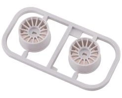 Kyosho Mini-Z AWD Multi Wheel (2) (White) (Wide/0 Offset)