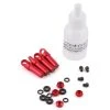 Kyosho Mini-Z MX-01 Aluminum Oil Shock Set (Red) (4) -Blade shop kyomxw003r