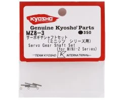 Kyosho Mini-Z Servo Gear Shaft Set -Blade shop kyomz8 3 1