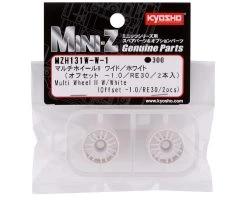 Kyosho Mini-Z Rays RE30 Multi Wheel II (White) (2) (Narrow/-1.0) 7 Kyosho Mini-Z Rays RE30 Multi Wheel II (White) (2) (Narrow/-1.0) -Blade shop kyomzh131w w 1 2