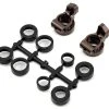 Kyosho V2 0° Aluminum Rear Hub Carrier Set (Gunmetal)