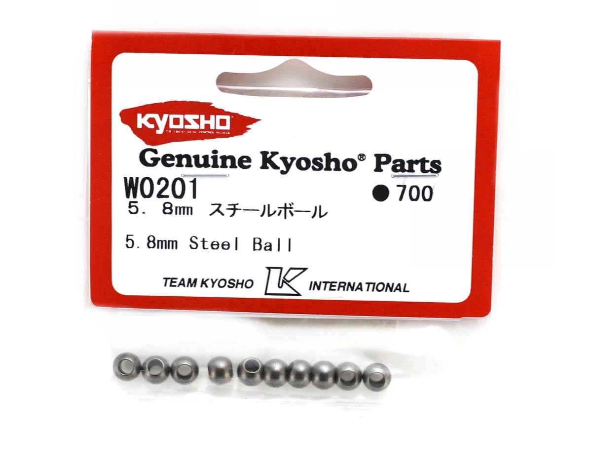 Kyosho 5.8mm Steel Balls (10) 4 Kyosho 5.8mm Steel Balls (10) - Image 2
