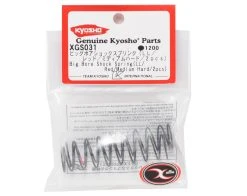 Kyosho Big Bore Rear Shock Spring Set (Red/Medium Hard) (2) -Blade shop kyoxgs031 1