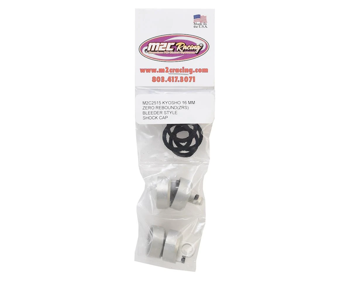 M2C Kyosho 16mm "ZRS" Zero Rebound System Shock Caps (4) 4 M2C Kyosho 16mm "ZRS" Zero Rebound System Shock Caps (4) - Image 2