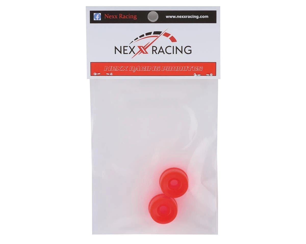 NEXX Racing Mini-Z 2WD Solid Front Rim (2) (Red) (0mm Offset) 5 NEXX Racing Mini-Z 2WD Solid Front Rim (2) (Red) (0mm Offset) - Image 3