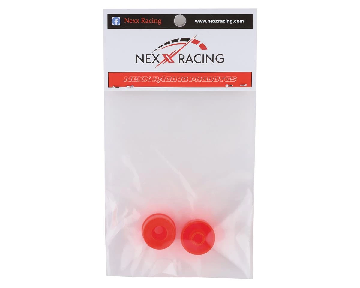 NEXX Racing Mini-Z 2WD Solid Rear Rim (2) (Red) (0mm Offset) 5 NEXX Racing Mini-Z 2WD Solid Rear Rim (2) (Red) (0mm Offset) - Image 3