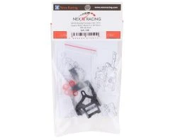 NEXX Racing Aluminum Square Motor Mount For 90-94mm RM (Black) -Blade shop nx 106 1