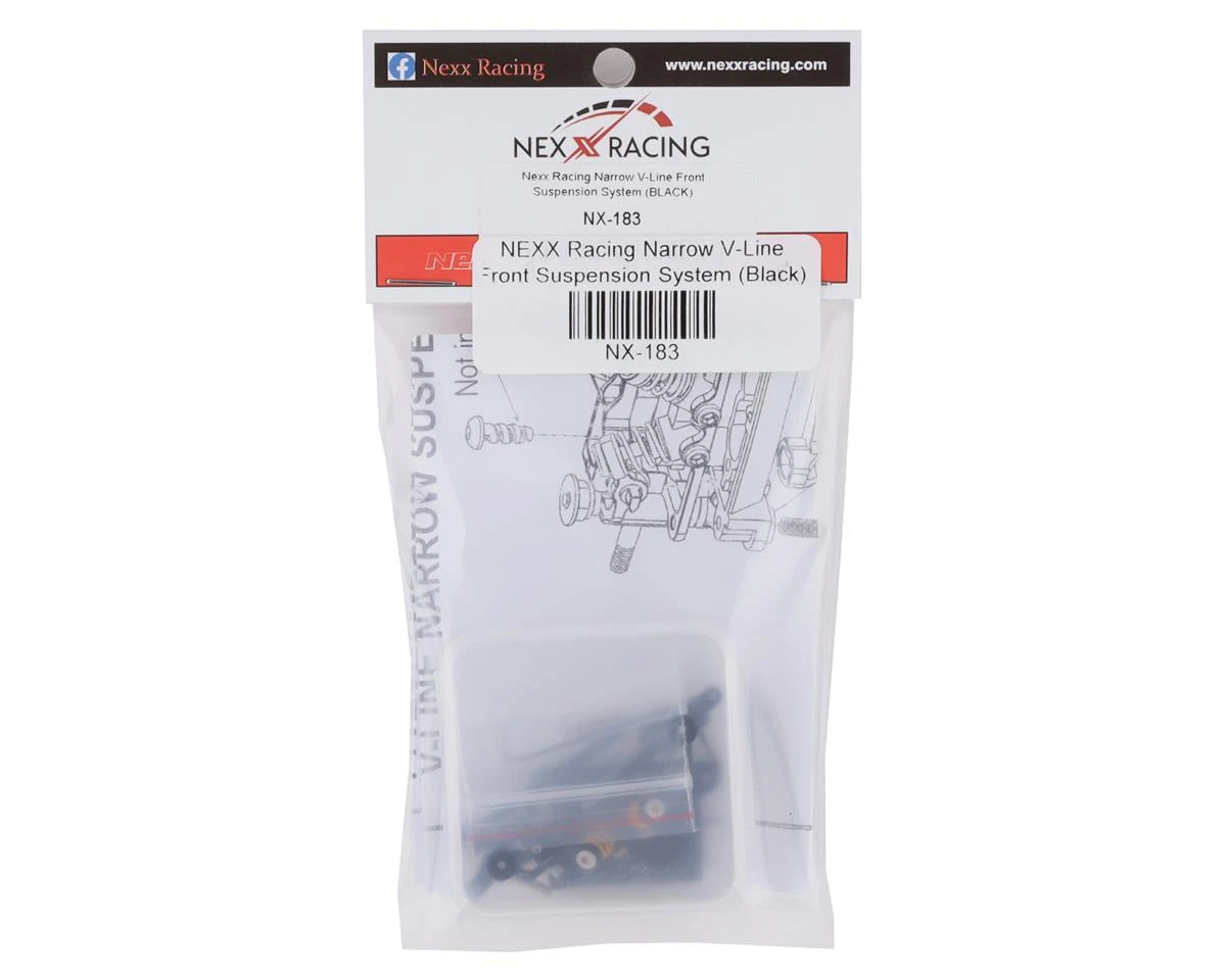 NEXX Racing Rrow V-Line Front Suspension System (Black) 5 NEXX Racing Rrow V-Line Front Suspension System (Black) - Image 3