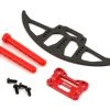 NEXX Racing Mini-Z Aluminum/Carbon Front GT Car Bumper (Red) -Blade shop nx 206