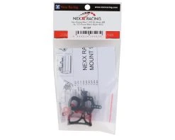 NEXX Racing Aluminum Round Motor Mount For 90-94mm MM (Red) 5 NEXX Racing Aluminum Round Motor Mount For 90-94mm MM (Red) -Blade shop nx 227 1