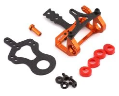NEXX Racing Aluminum Round Motor Mount For 90-94mm MM (Orange)