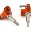NEXX Racing Aluminum Knuckle Set For V-Line With 3mm Shaft (Orange)