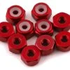 YEAH RACING 2mm Aluminum Lock Nut (Red) (10)